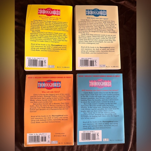 Thoroughbred Series: Books 15, 16, 17 + 18 - Picture 2 of 2